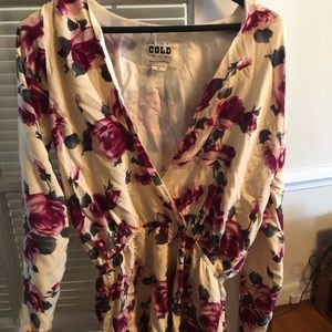 Stone Cold Fox Rose Romper